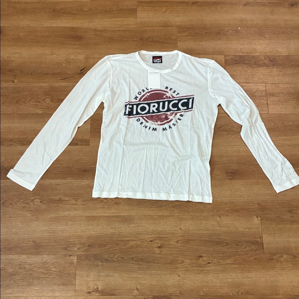 Fiorucci‎ Cream Long Sleeve Men's Tee